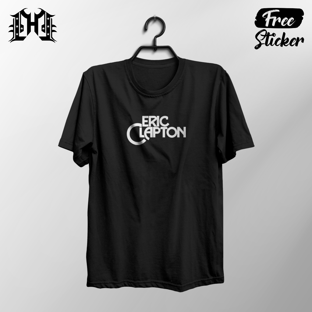 Kaos Eric Clapton Band Logo 01