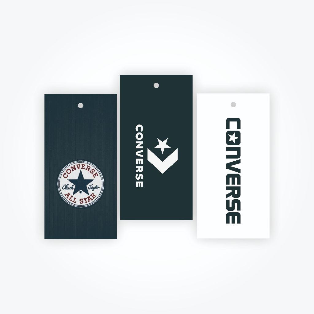 HANGTAG CONVERSE // LABEL CONVERSE // TAG SEPATU CONVERSE // TAG BAJU BRANDED