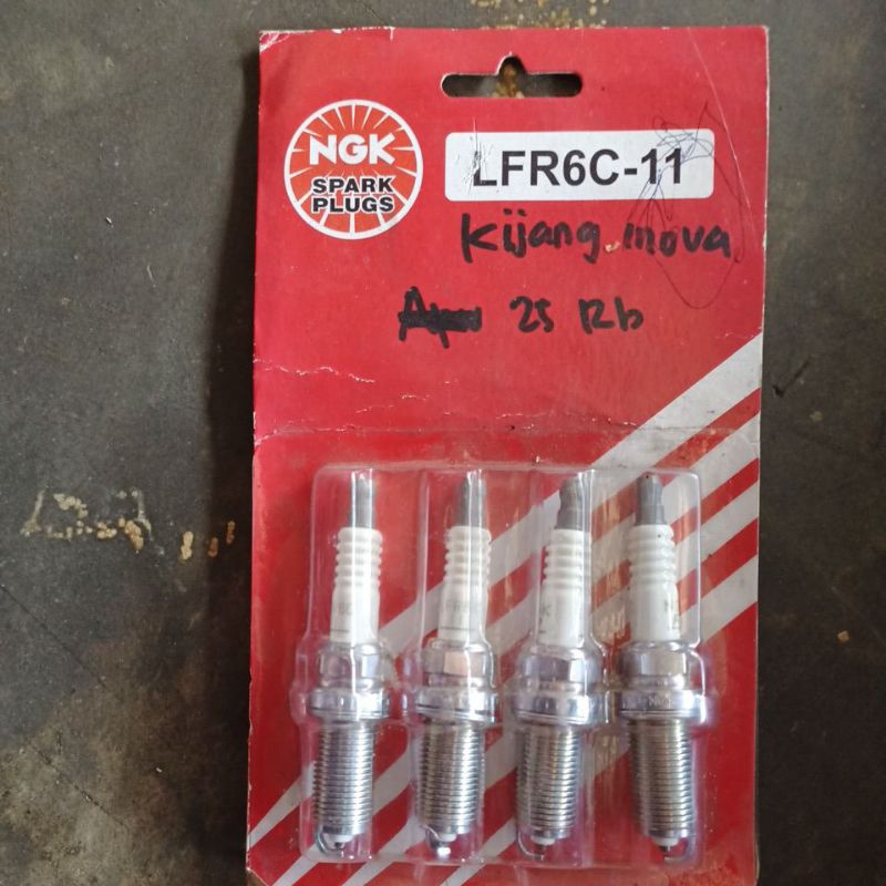 Busi Kijang INOVA 2015 LRF6C ORIGINAL NGK 1shet