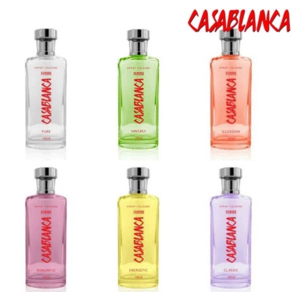 CASABLANCA Spray Cologne Glass 100ml | Parfum Botol Kaca