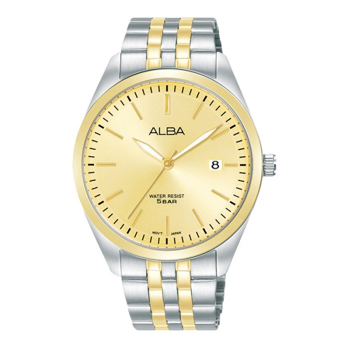 ALBA AS9S10X1-Jam Tangan Pria Analog Original-Garansi Resmi