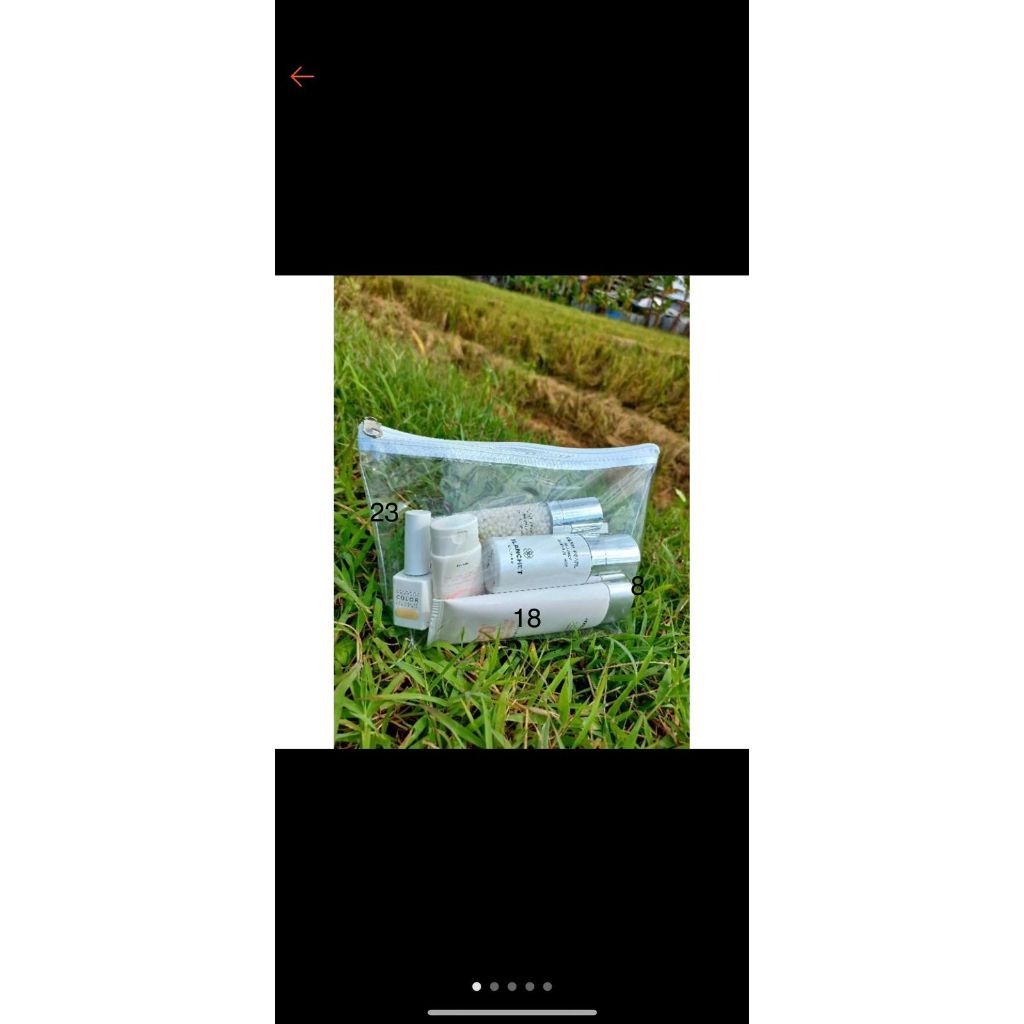 

18x23x8 Min Order 100pcs / Free Sablon 1 Warna 1 sisi / Free Desain / Pouch Mika Custom / Pouch Transparan Custom / Pouch Kosmetik Custom / Dompet Kosmetik Custom