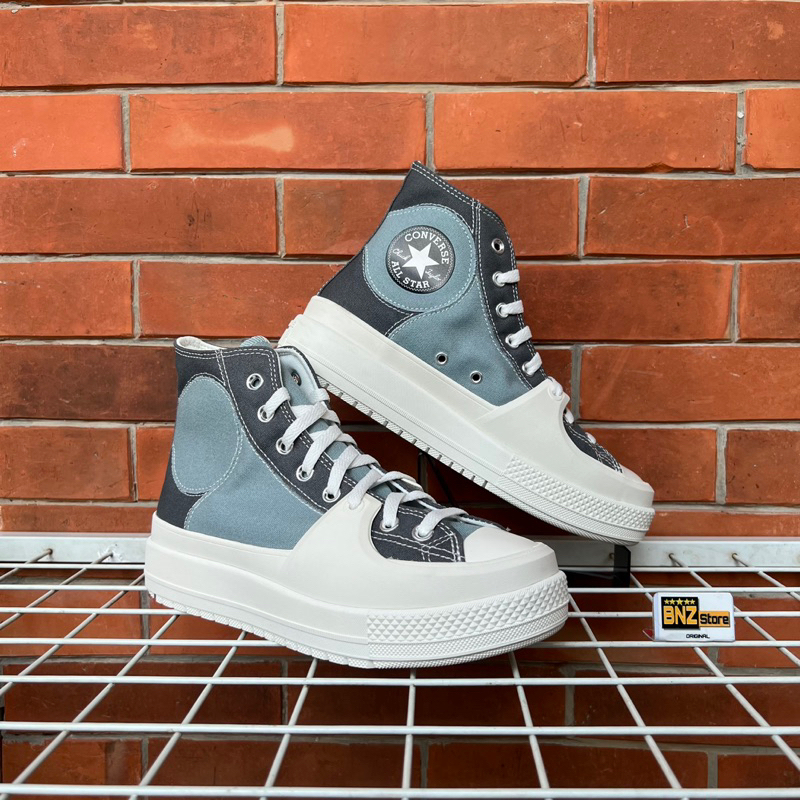 Converse CTAS Construct Hi Men's Sneakers - Tidepool Grey