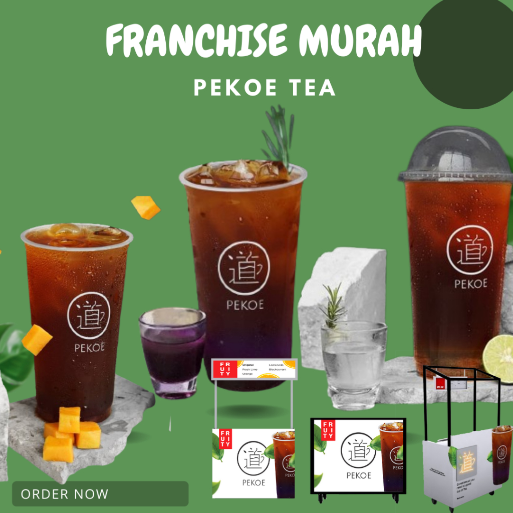 

Paket Usaha Franchise Lengkap Hemat Es Teh by PEKOE TEA