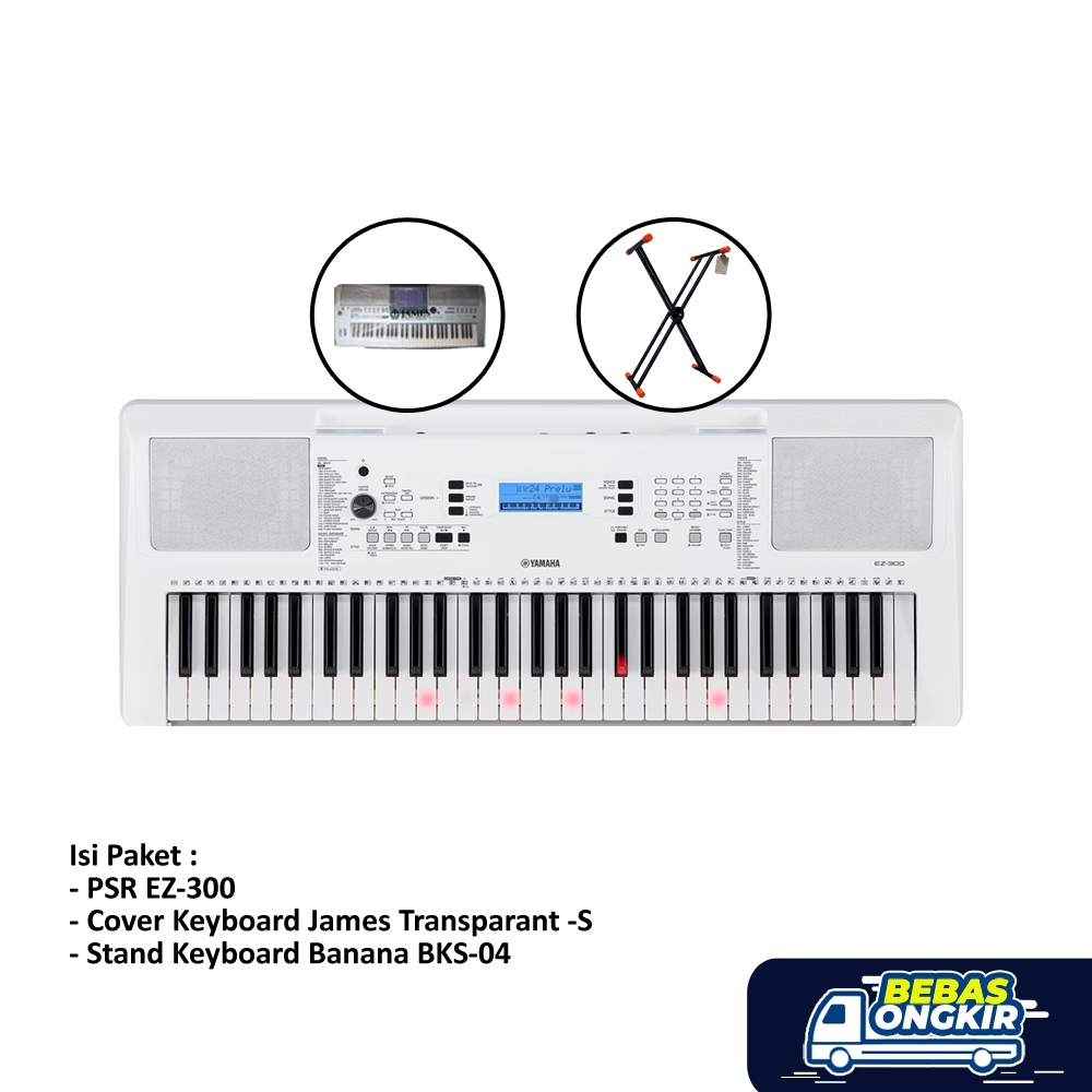 Paket Reguler Keyboard Yamaha EZ300 / Keyboard Yamaha EZ 300