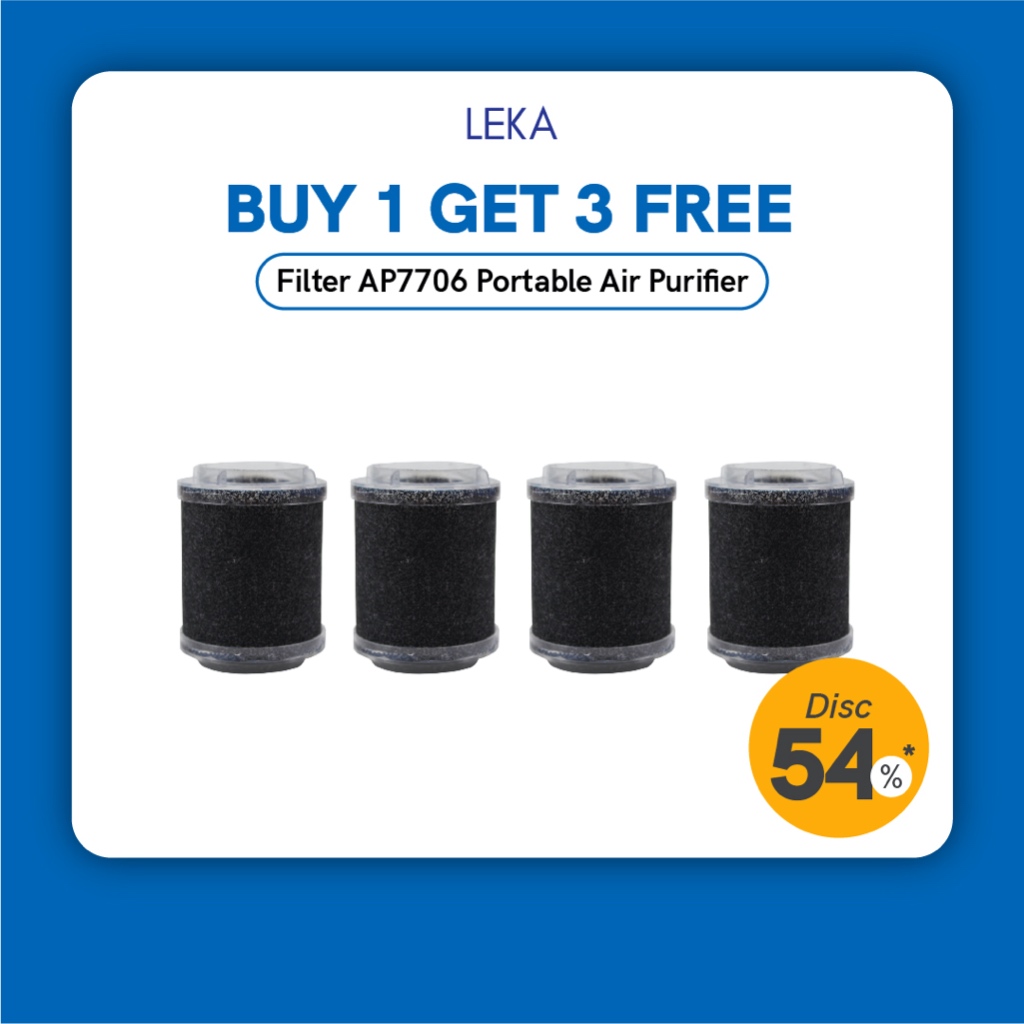 Leka - Ap7706 Car Air Purifier - Replacement Filter Hepa11