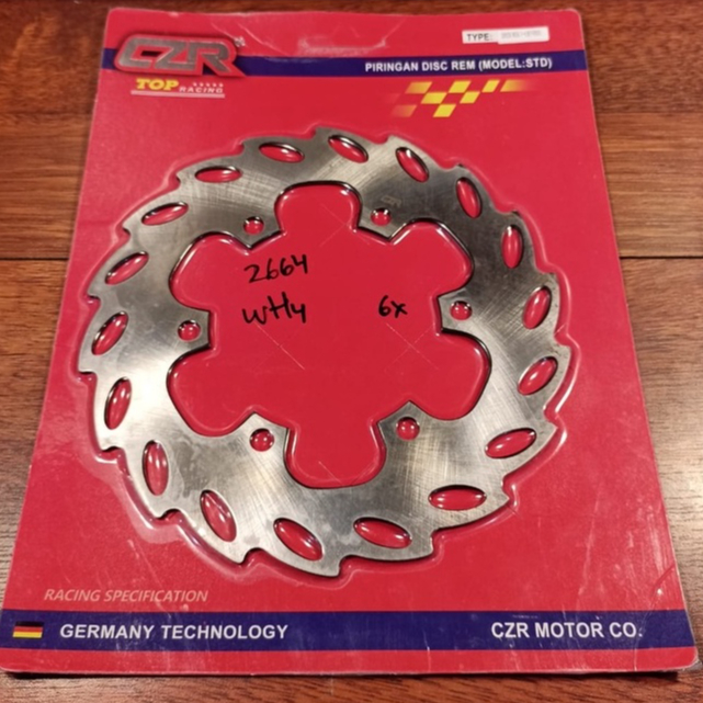 PIRINGAN CAKRAM DEPAN CB150R OLD/MEGAPRO MONO MODEL CORAK - CRAZO