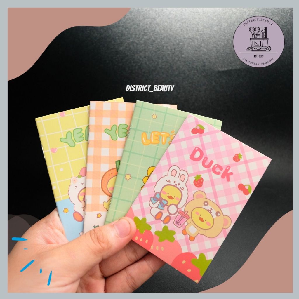 

NOTEBOOK MINI A6 BUKU TULIS MOTIF RANDOM NOTE BOOK LUCU TERMURAH