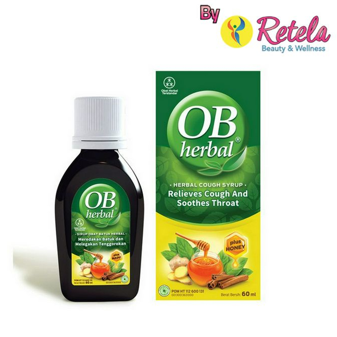 OB Herbal 100 Ml / Obat Batuk Herbal