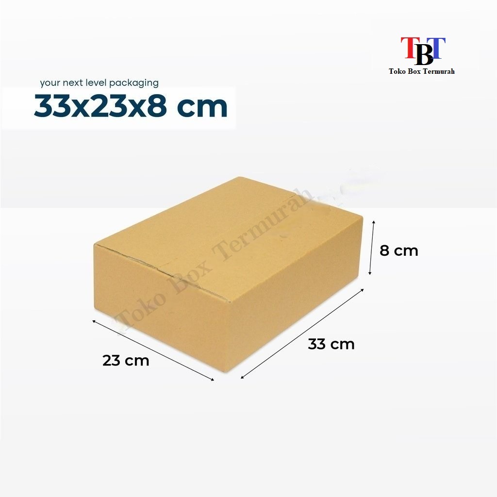 

Box 33x23x8 cm (Bucket Volume 1 kg) Box/Kardus/Karton/Bucket/hampers/box normal/normal/1kg