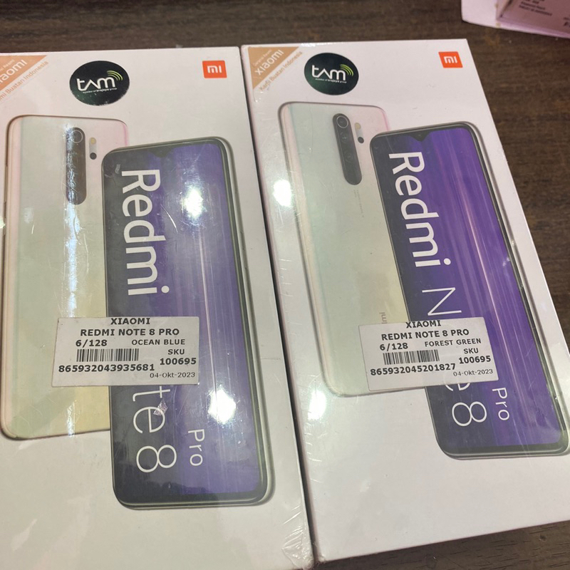 xiaomi note 8pro ram 6gb internal 128gb new