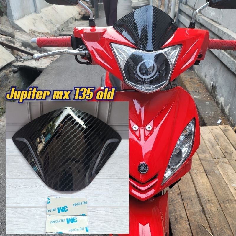 VISOR CARBON JUPITER MX 135 OLD
