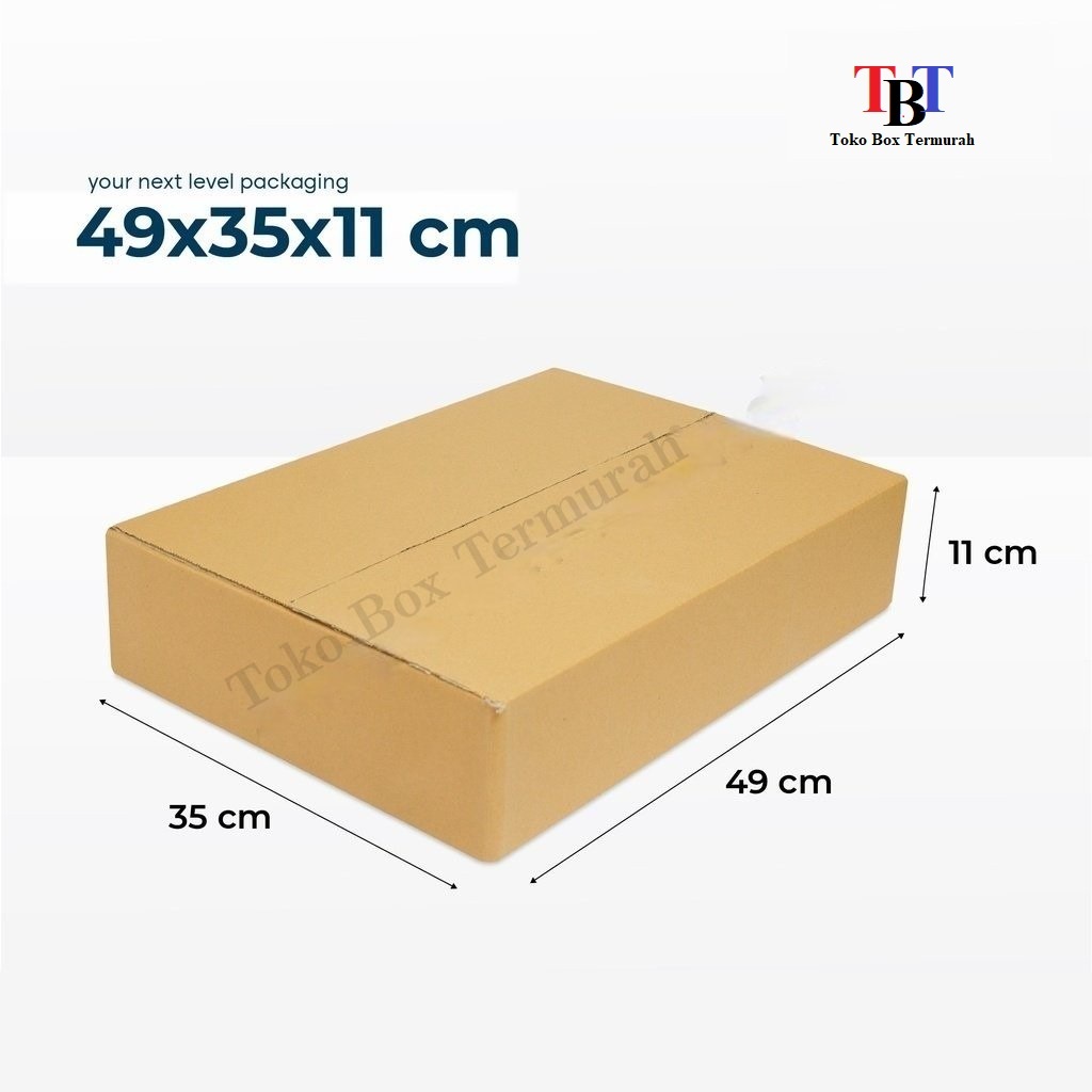 

Box 49X35X11 cm (Bucket Volume 3 kg) Box/Kardus/Karton/Bucket/hampers/box normal/normal/3kg