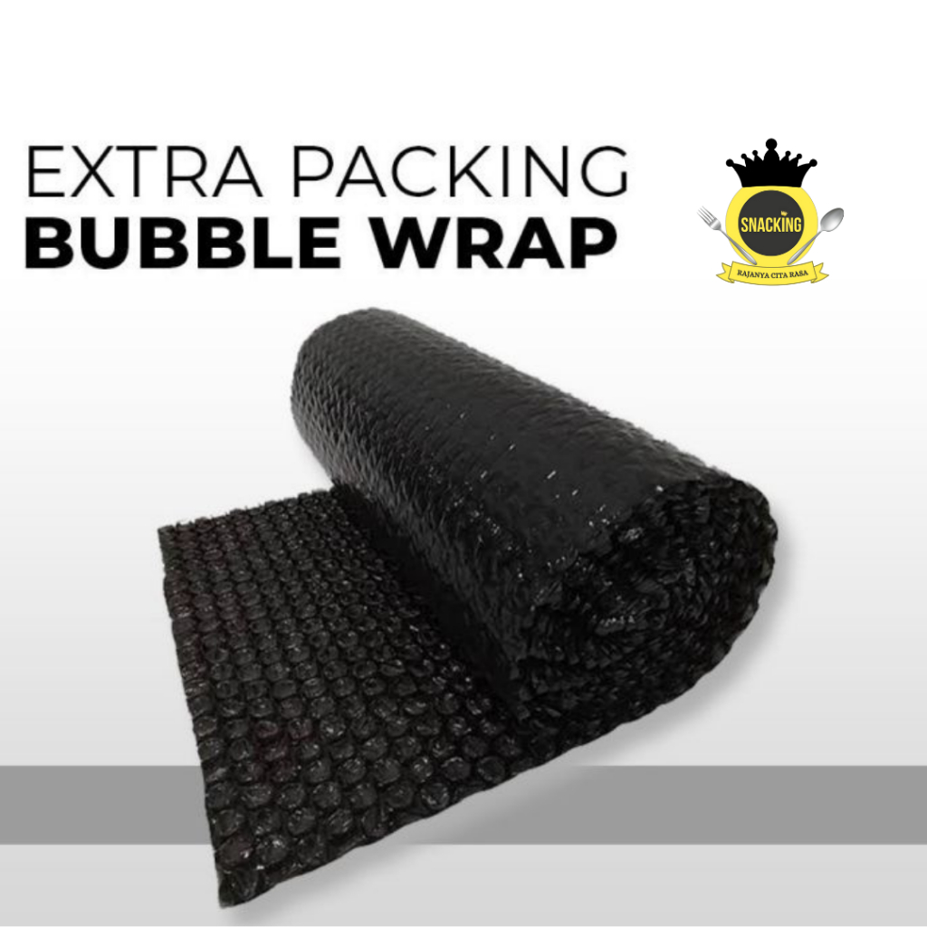 

BUBBLE WRAP TAMBAHAN AGAR PAKET SEMAKIN AMAN