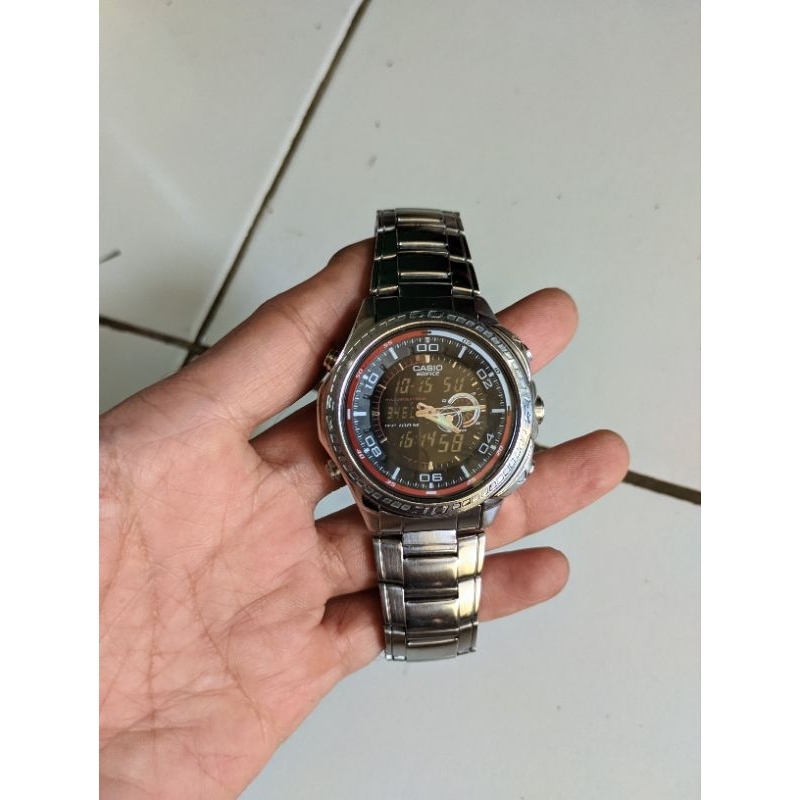 jam tangan Casio edifice Efa 121 bekas pakai