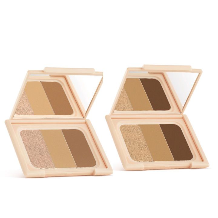 Wardah Colorfit Highlight Contour Pallete | Palet Contour Wardah isi 3