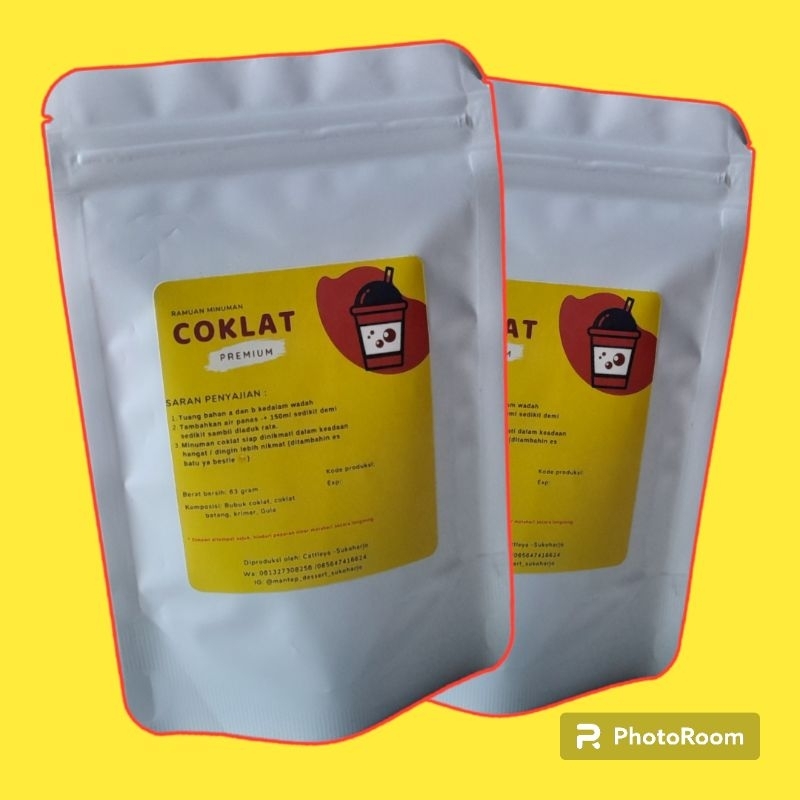 

PROMO Racikan Minuman Coklat Premium