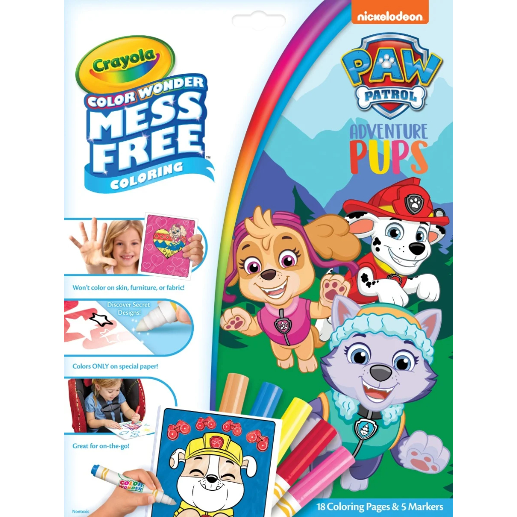 

CRAYOLA Color Wonder Paw Patrol Foldalope 18Pk
