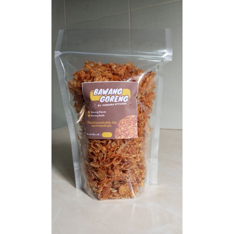 

Bawang Goreng 200gr (bawang merah) asli