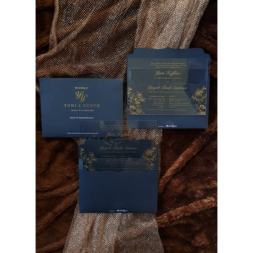 

Undangan Acrilic Premium Custom Mewah