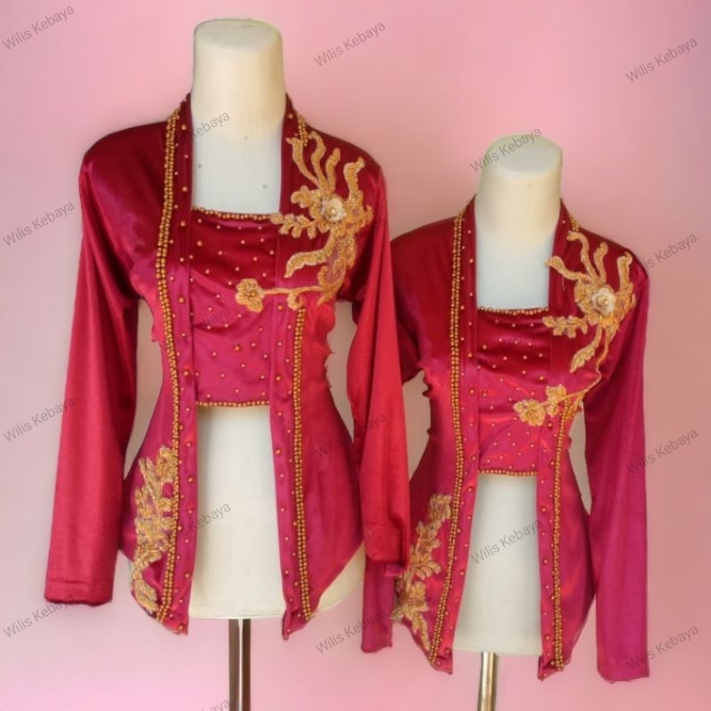 Kebaya Bludru/Kebaya Modern/Kebaya sinden/ Kebaya kutu baru