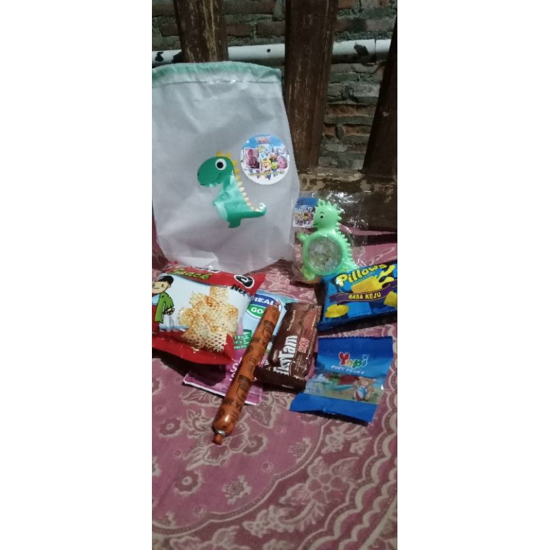 

paket snack ultah anak custome