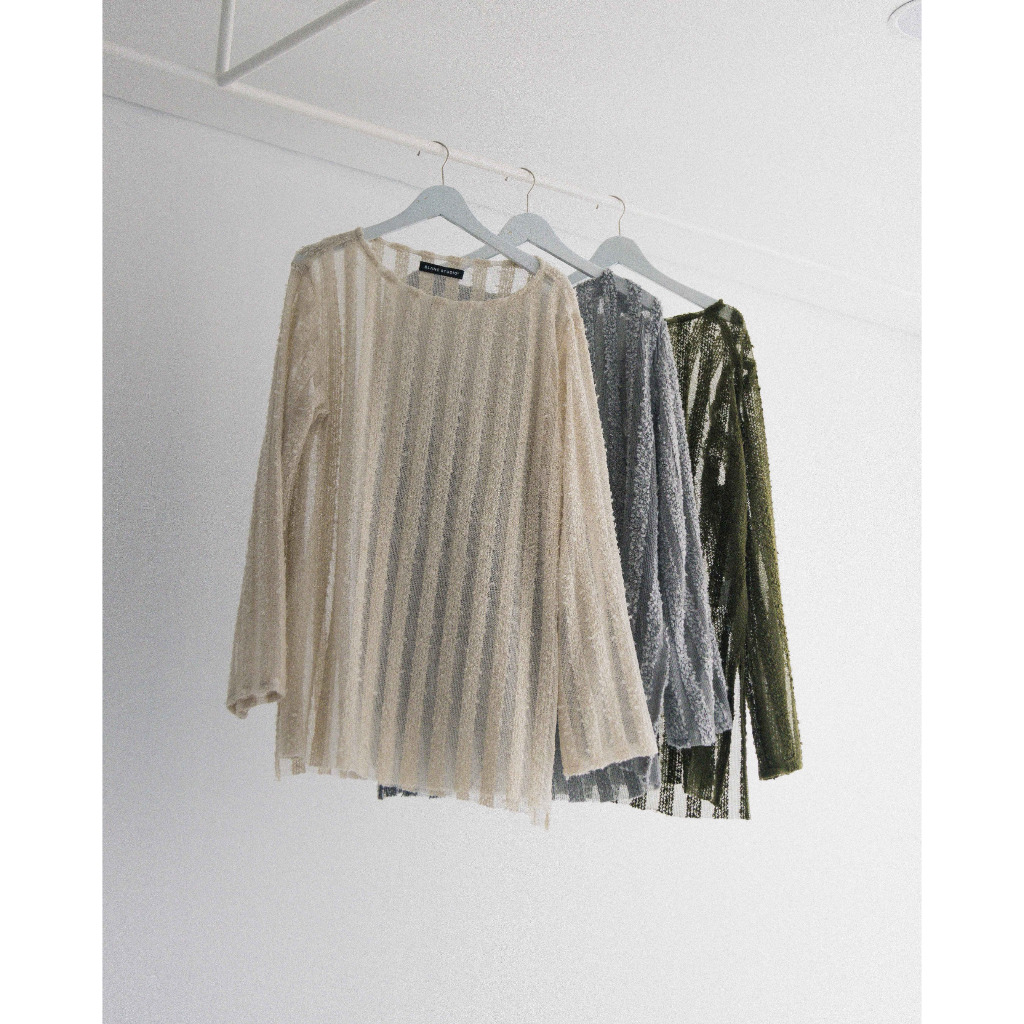 BLANC STUDIO - SWAMP OUTTER TOP - OLIVE