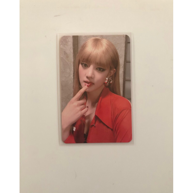 OFFICIAL PHOTOCARD MINNIE (G)I-DLE BENEFIT KTOWN4U I LOVE