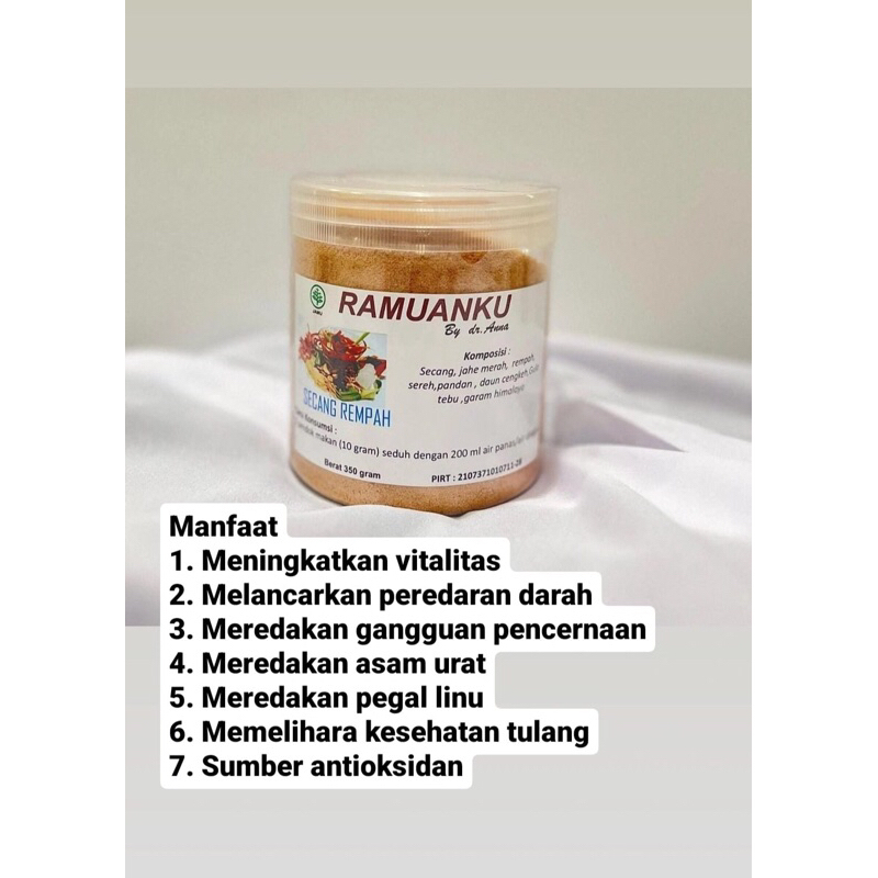 

RAMUANKU Secang Rempah