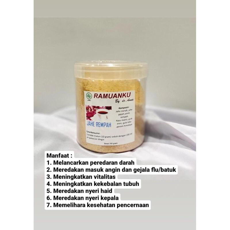 

RAMUANKU Jahe Rempah
