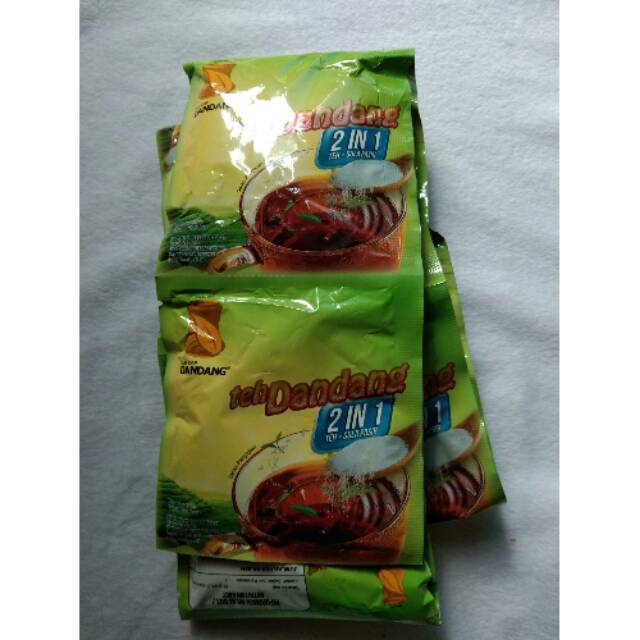 

Teh Dandang 2 in 1 Teh Siap Minum Langsung Seduh (1 renteng isi 10 sachet)