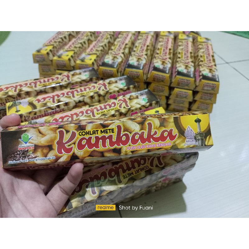 

coklat mete kambaka batang 125 g khas kendari