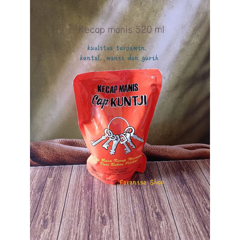 

kecap Tintin kunci refill pouch 520 ml