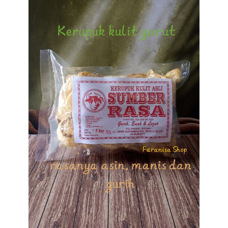 

kerupuk kulit garut