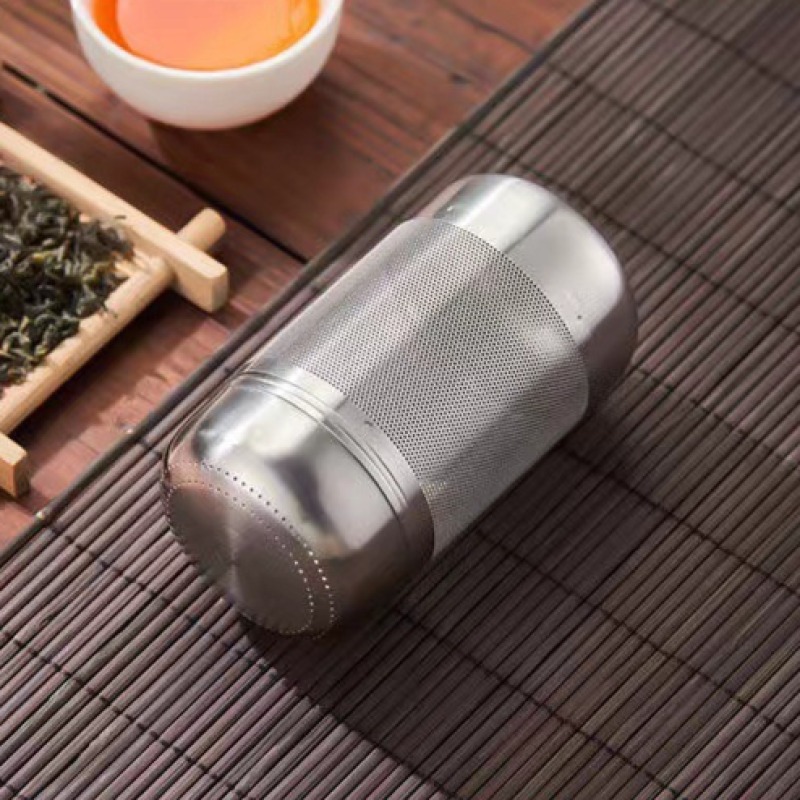 Saringan Teh Bumbu Rempah Stainless Steel Reusable Infuser - Tabung