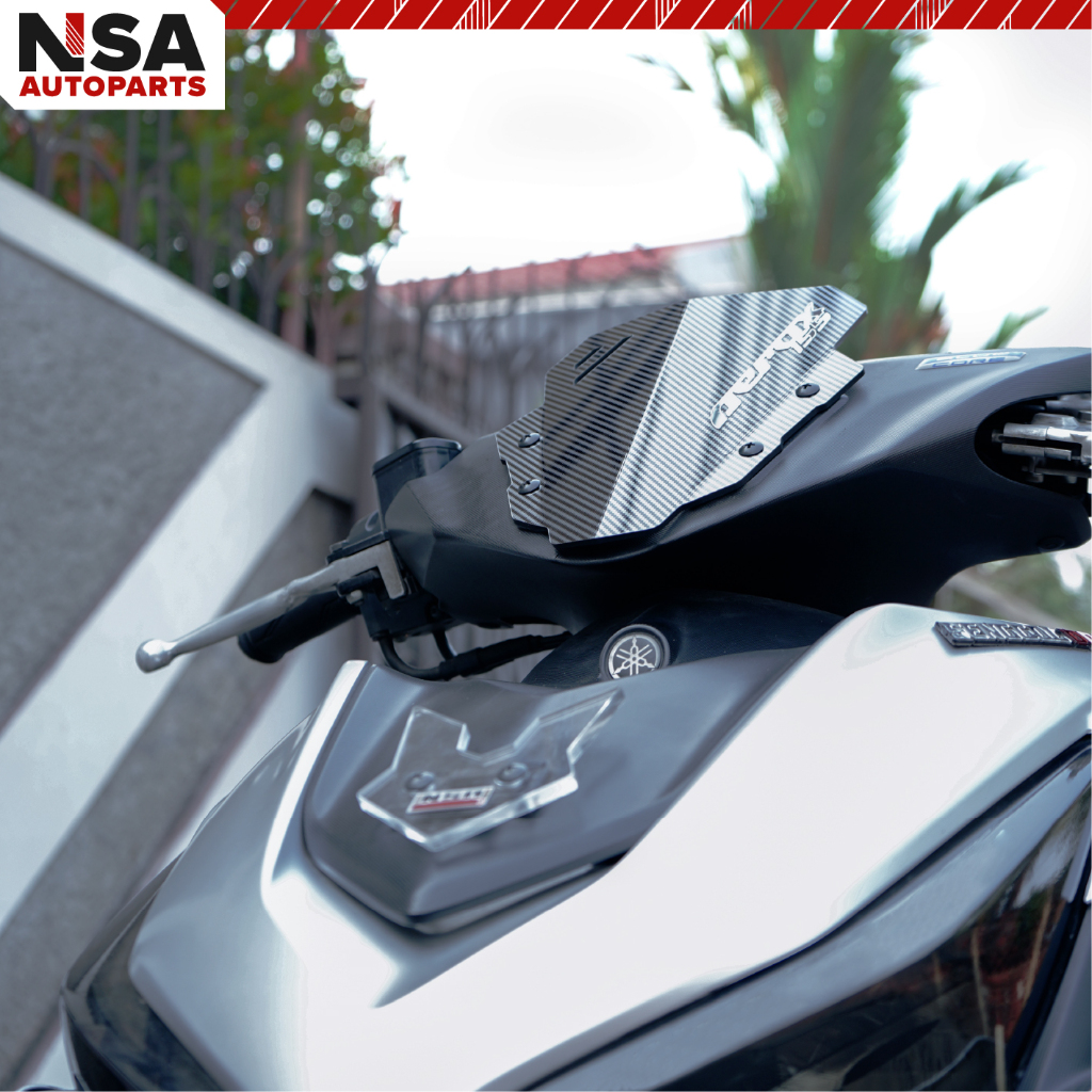 Visor Aerox Kaca Depan Aerox Windshield All Aerox New Aerox Connected 2021-2022 Aerox 2017-2022