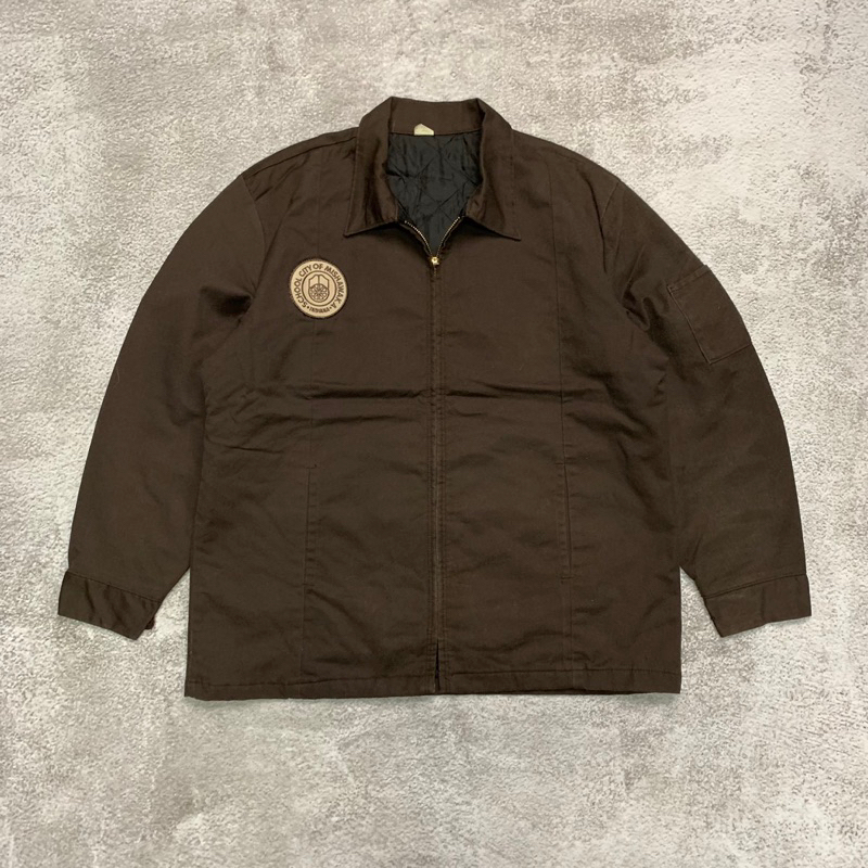 70s Red Kap Perma Lined Brown Work Jacket