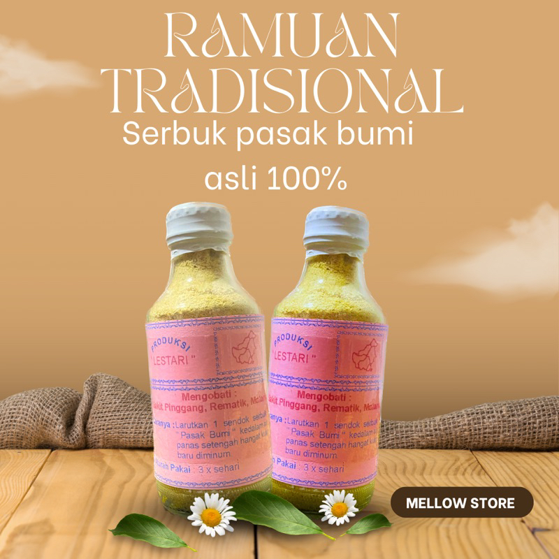 

ramuan tradisional kalimantan asli serbuk pasak bumi