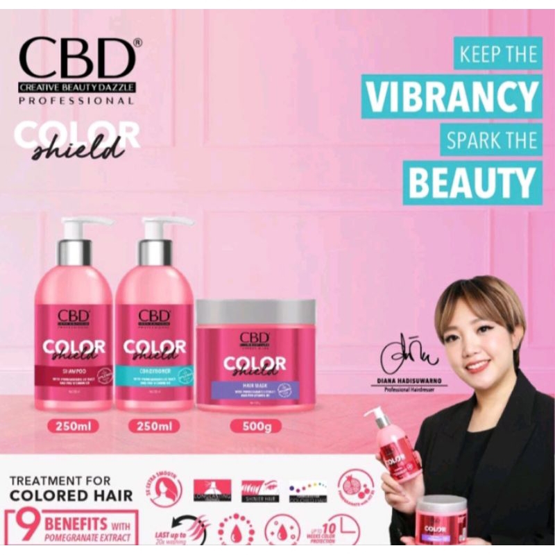CBD Color Shampoo / CBD color conditioner/ CBD color hair mask