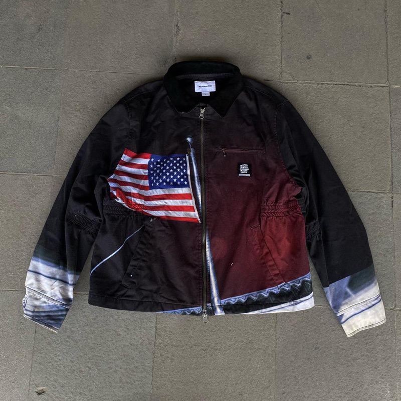 Thisisneverthat American Flag Work Jacket