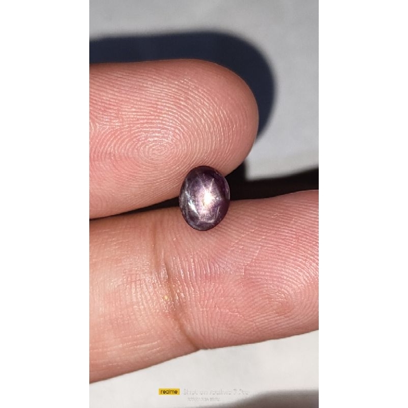 natural purple star sapphire srilangka 1.25cts