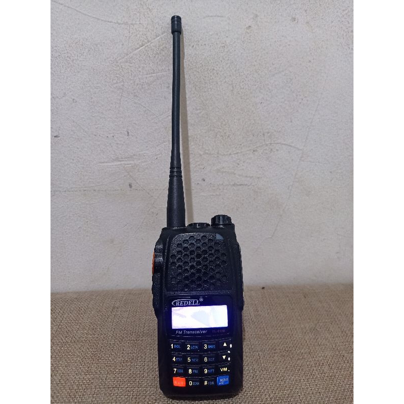 Handy Walkie Talkie HT Redell DL-6108 DL6108 Dualband FM Transceiver