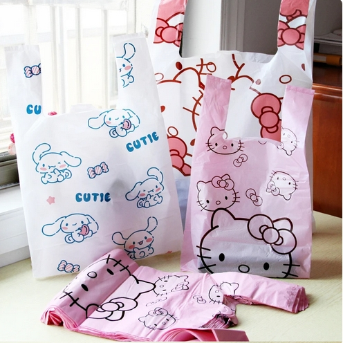 

PLASTIK SANRIO PLASTIC BAG HELLO KITTY CINNAMOROLL