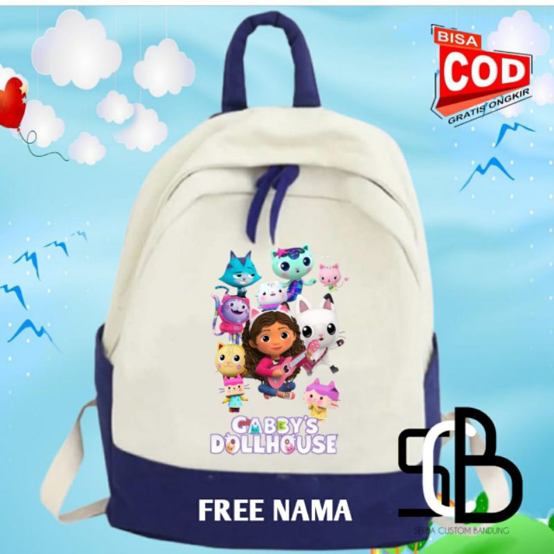 Gabby's Dollhouse Tas Ransel Anak Gabby's Dollhouse