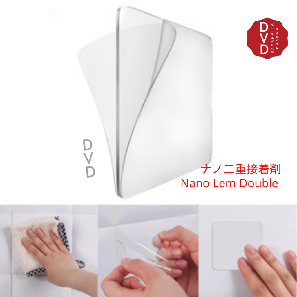 Nano Lem Double Tape Papan Kotak - Papan Lem Tape Super Kuat