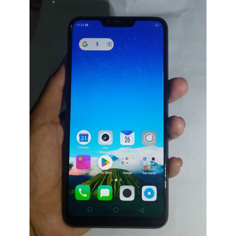 Oppo a3s second ram 2GB internal 16GB