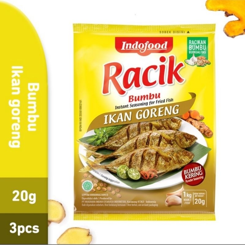 

Racik Bumbu Ikan Goreng isi 3pcs