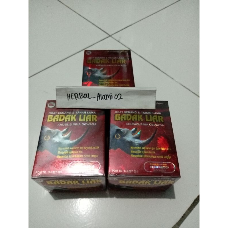 Badak liar original