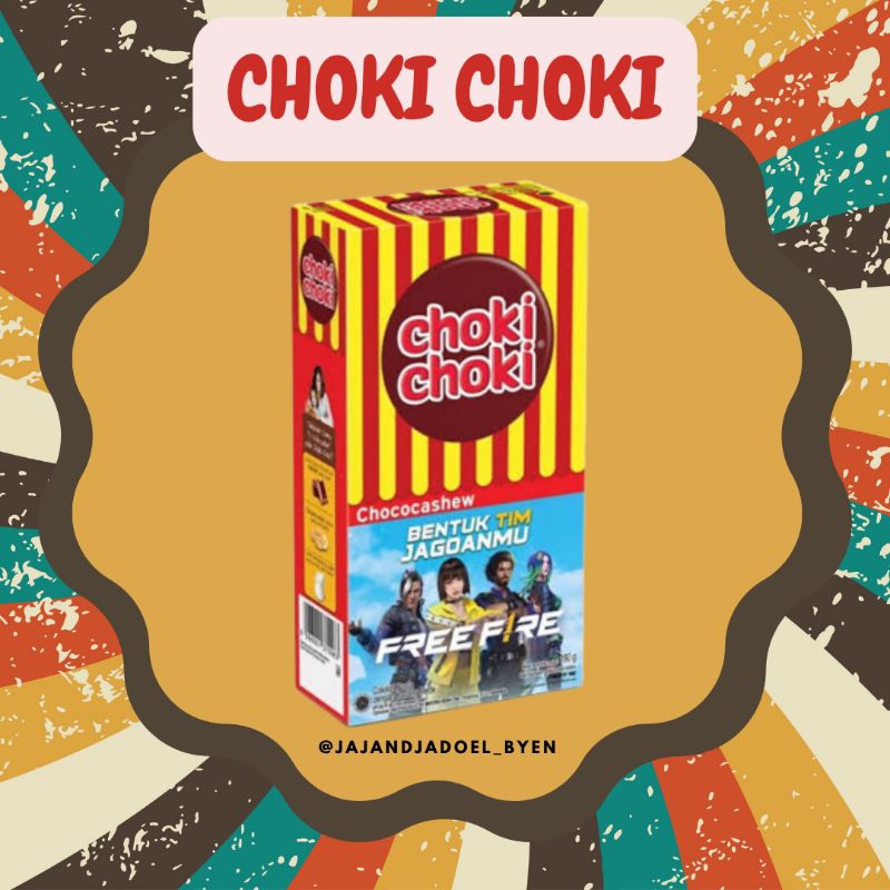 

CHOKI-CHOKI Chococashew 10gr | 1pack isi 20pcs