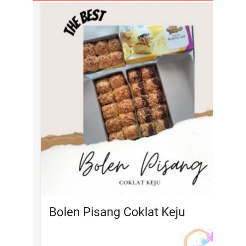 

bolen pisang coklat keju